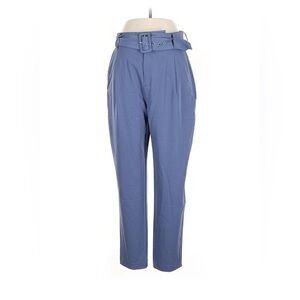 JASON WU Blue Paperbag Waist Belted Pants Size 8.  B2